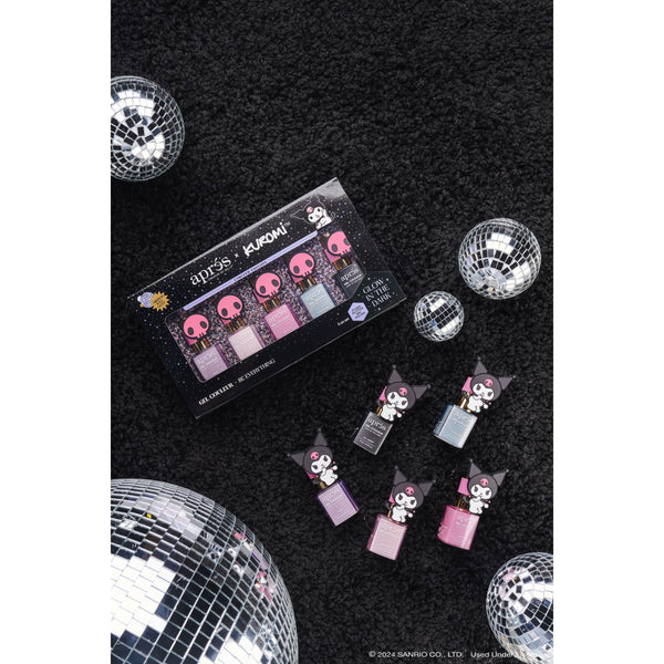 Apres - Kuromi Naughty and Nice Flash Glitter Gel Couleur Set