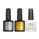 CND - Shellac Combo - Base, Top & Winter Warrior