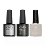 CND - Shellac Xpress5 Combo - Base, Top & Cityscape (0.25 oz)