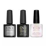 CND - Shellac Combo - Base, Top & Bouquet