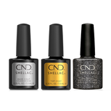 CND - Shellac Combo - Base, Top & Dark Diamond