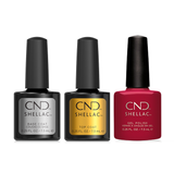 CND - Shellac Combo - Base, Top & Ripe Guava