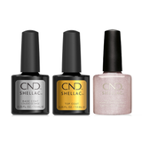 CND - Shellac Combo - Base, Top & Safety Pin