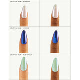 Le Mini Macaron - Stardust Liquid Nail Powder- Celestial Blue