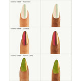 Le Mini Macaron - Stardust Liquid Nail Powder- Cosmic Green