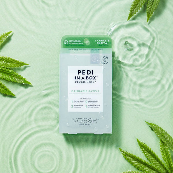 Voesh - Pedi in a Box Deluxe 4 Step - Hemp Relax