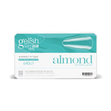 Harmony Gelish - Soft Gel Tips - Natural Short Almond size 13 50CT Refill