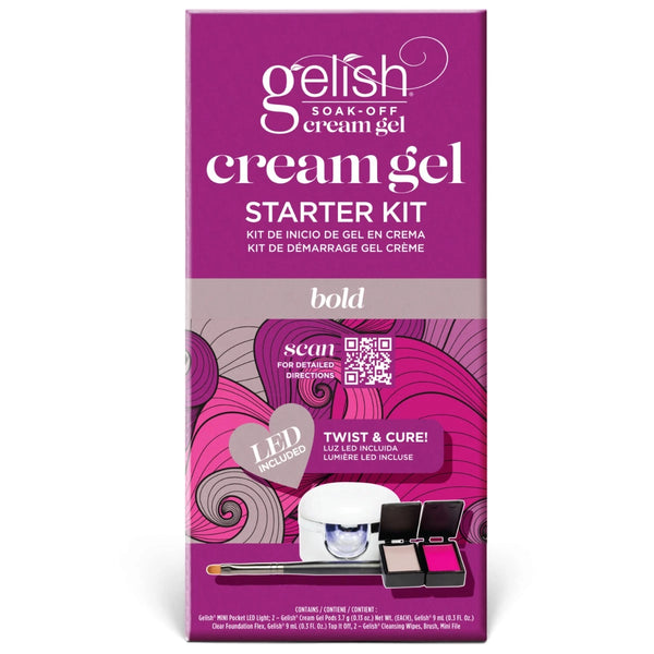 Gelish - Cream Gel Starter Kit - Bold