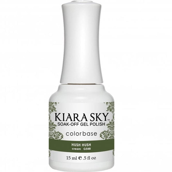 Kiara Sky - Gel Polish - Hush Hush 0.5 oz - #G548