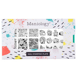 Maniology - Stamping Plate - Give Thanks (M536) - Nail Stamping Plate