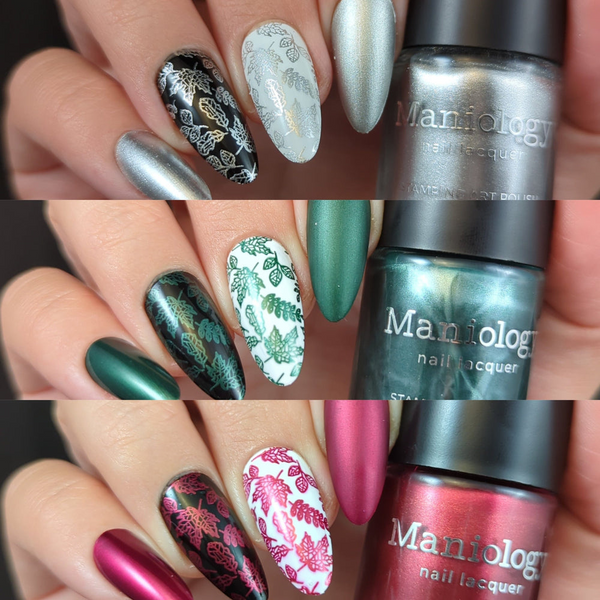 Maniology - Stamping Nail Polish - Harvest Hues: 3-Piece Metallic Stamping Polish Set