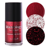 Morgan Taylor Peel-Off Glitter & Top Coat Combo - Rare As Rubies