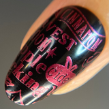 Maniology - Stamping Nail Polish - Harvest Hues: Cinnamon Spark (B531) - Red Metallic