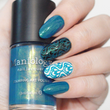 Maniology - Stamping Nail Polish - Nightshade: 3-Piece Gold Shimmer Stamping Polish Set