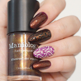 Maniology - Stamping Nail Polish - Nightshade: 3-Piece Gold Shimmer Stamping Polish Set