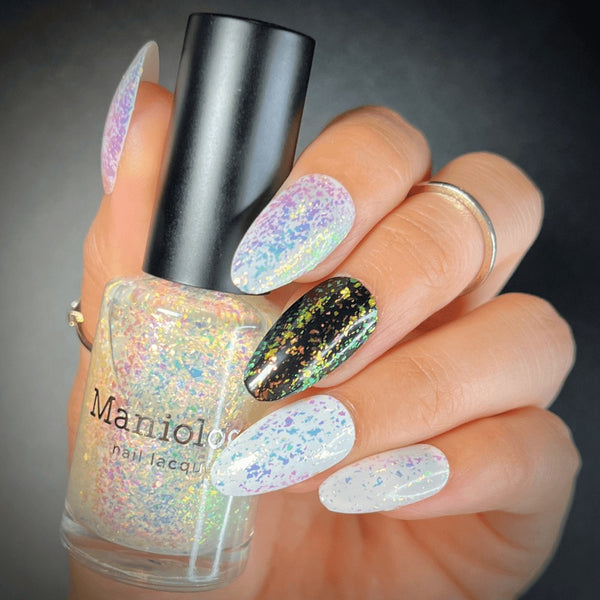 Maniology -  Ocean Crush: 3-Piece Flakie Iridescent Toppers Summer 2023 Nail Polish Set