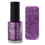 Morgan Taylor Peel-Off Glitter & Top Coat Combo - Rare As Rubies