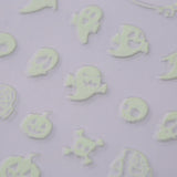 Maniology - Nail Art Stickers - Glow In The Dark - Ghost Buddies #TH0863