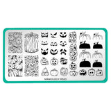 Maniology - Nail Art Stickers - Glow In The Dark - Bloody Eyeballs #TH1076