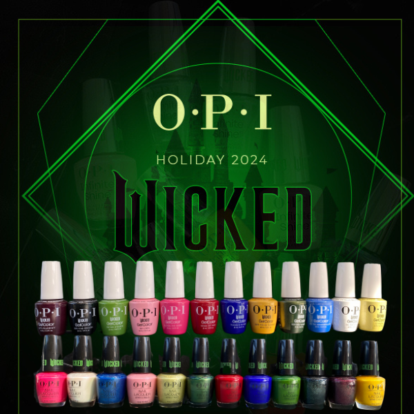 OPI - Gel & Lacquer Combo - Wicked Holiday 2024 Collection - 24 pc