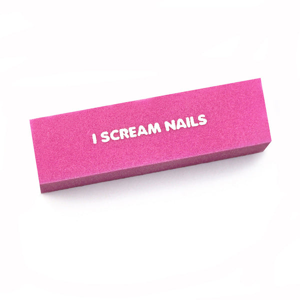 I Scream Nails - Pink Buffer Block