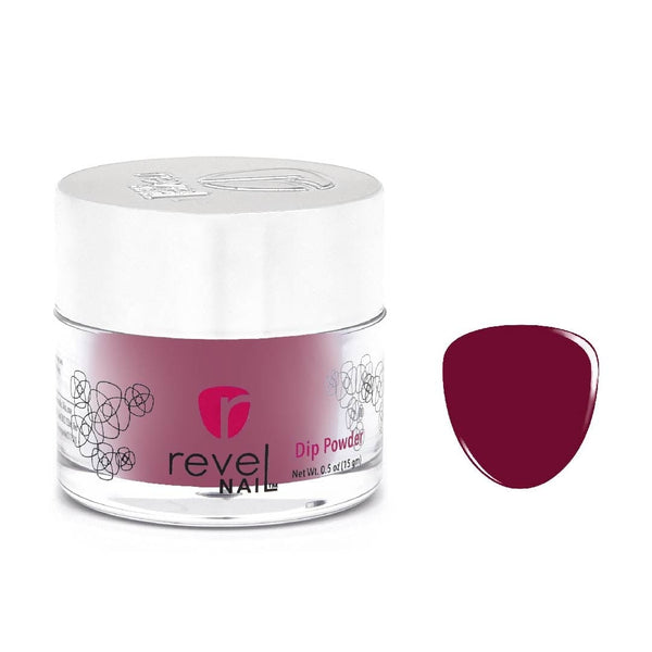 Revel Nail - Dip Powder Cabernet  0.5 oz - #J338D