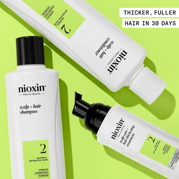 Nioxin Shampoo, Conditioner, Scalp Treatment - System Kit 2