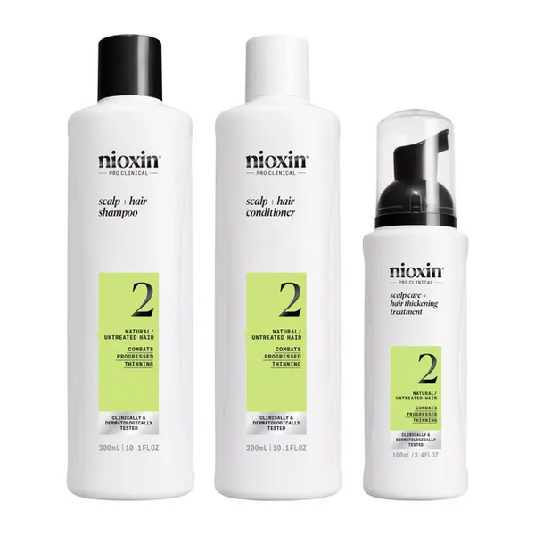 Nioxin Shampoo, Conditioner, Scalp Treatment - System Kit 2