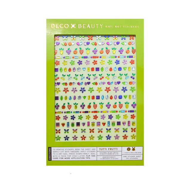 Deco Beauty - Nail Art Stickers - Tutti Fruiti