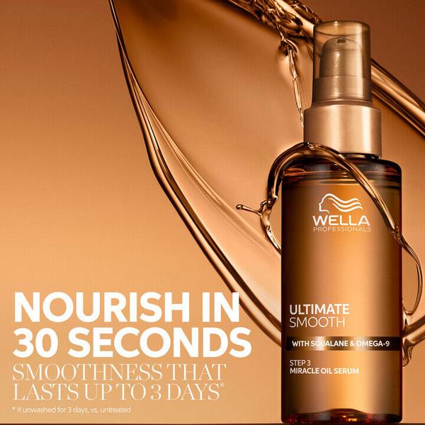 Wella - Ultimate Smooth Miracle Oil Serum 1oz
