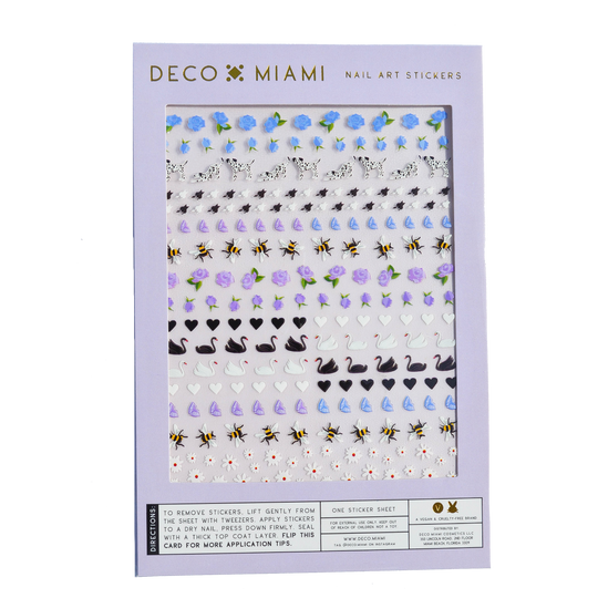 LELE X DECO BEAUTY CLASSIC JEWELED NAIL ART STICKERS - Lele Sadoughi