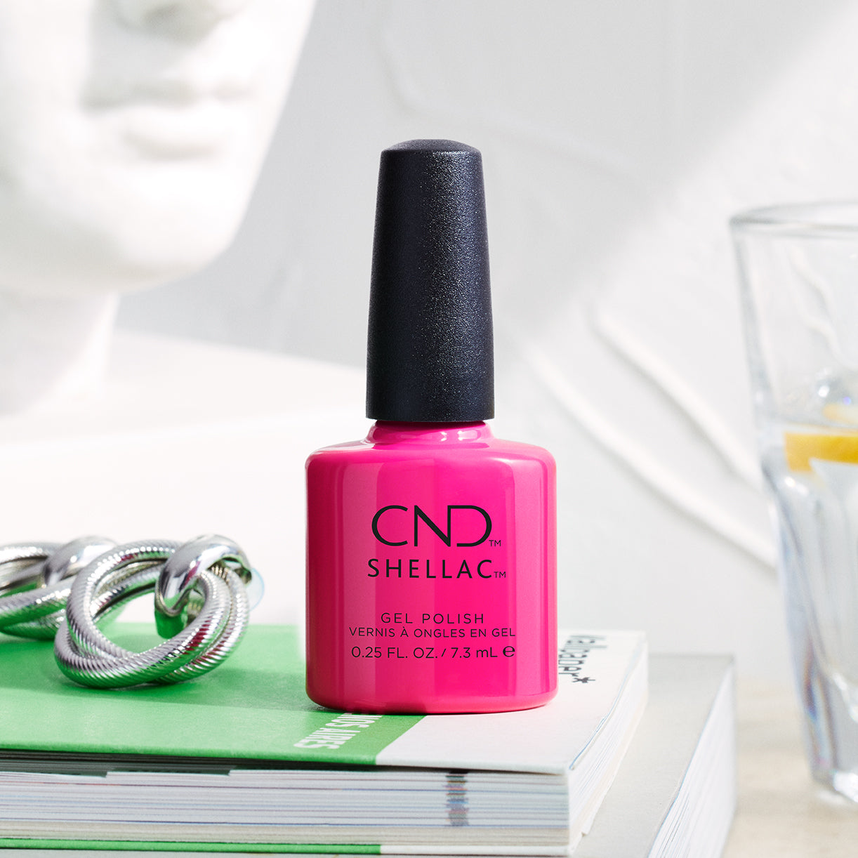 Cnd Shellac Combo Base Top And Museum Meet Cute Sleek Nail