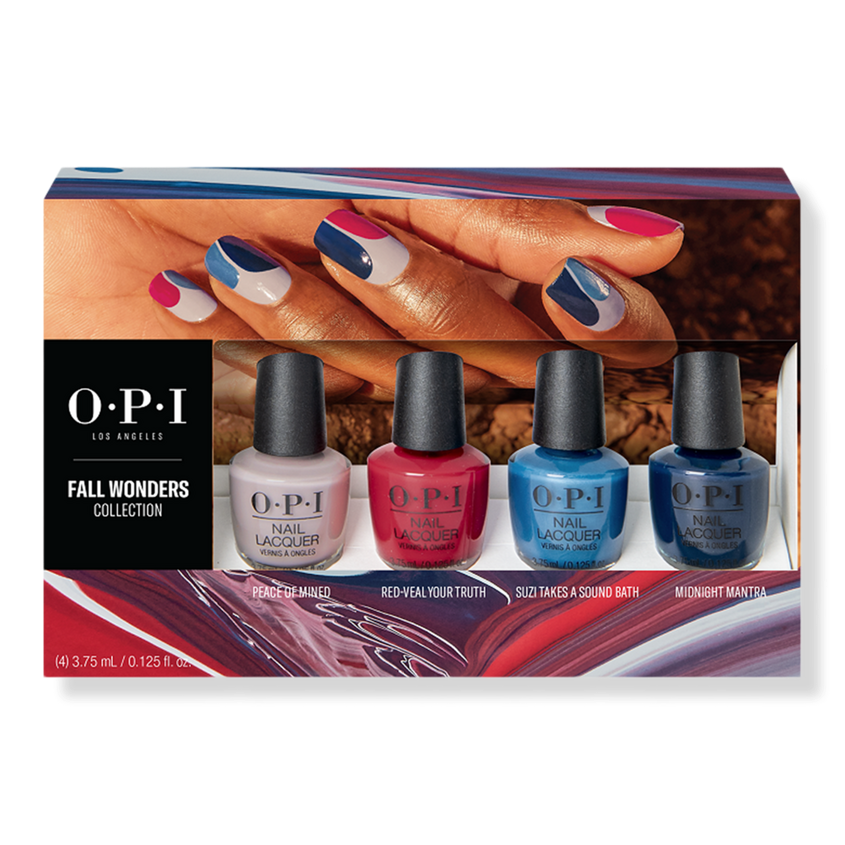 OPI Nail Lacquer Fall Wonder Mini 4Pack Sleek Nail