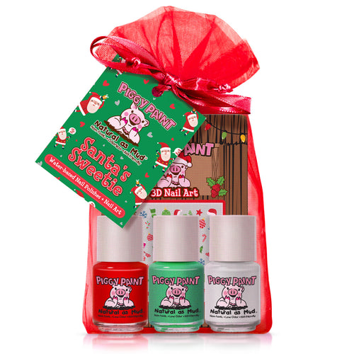 Piggy Paint Nail Polish Set - Rainbow 4 Polish Box Set