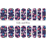 Lily and Fox - Nail Wrap - Springtime Blues