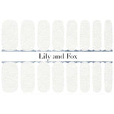 Lily and Fox - Nail Wrap - A Touch Of Daisy (Transparent)