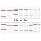 Lily and Fox - Nail Wrap - Rose Sherbet