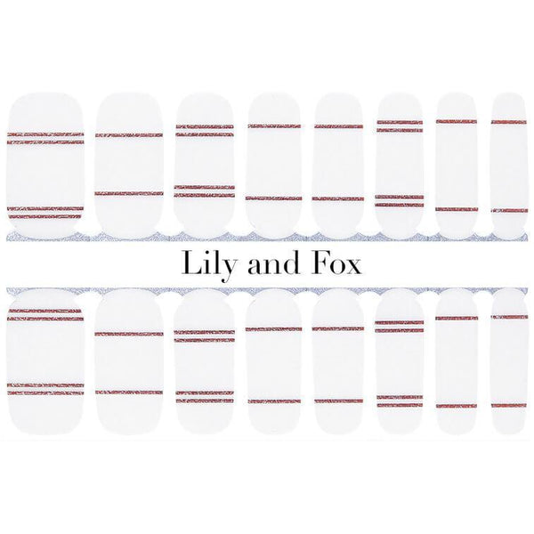 Lily and Fox - Nail Wrap - Rose Sherbet