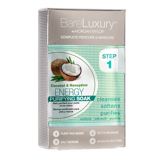 Morgan Taylor - BareLuxury 4-in-1 Complete Pedicure & Manicure - Energy Coconut & Honeydew