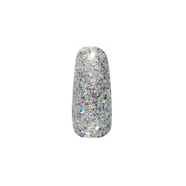 DND - Super Platinum Glitter Collection - Poetic Justice 0.6 oz - #933