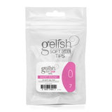 Harmony Gelish - Soft Gel Tips - Long Coffin Size 1 50CT Refill