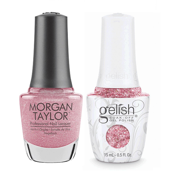 Gelish And Morgan Taylor Combo June Bride Sleek Nail