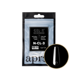 apres - Gel-X 2.0 Refill Bags - Natural Coffin Long Size 3 (50 pcs)