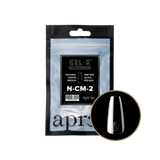 apres - Gel-X 2.0 Refill Bags - Natural Coffin Medium Size 2 (50 pcs)