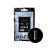 apres - Gel-X 2.0 Refill Bags - Natural Square Long Size 8 (50 pcs)