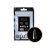 apres - Gel-X 2.0 Refill Bags - Natural Stiletto Long Size 4 (50 pcs)