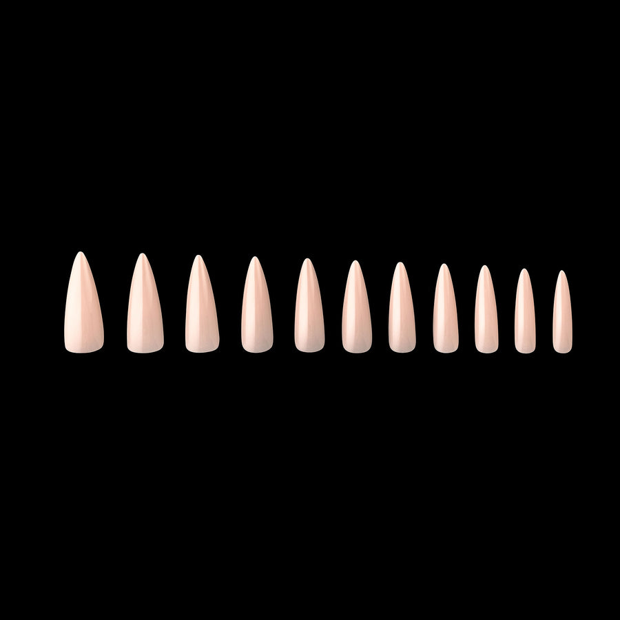 Apres - neutrals gel-x tips - maisie stiletto long (150 pcs) – Sleek Nail