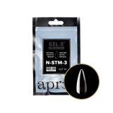 apres - Gel-X 2.0 Refill Bags - Natural Stiletto Medium Size 3 (50 pcs)