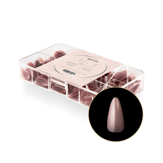 Apres - neutrals gel-x tips - mia stiletto short (150 pcs)