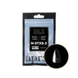 apres - Gel-X 2.0 Refill Bags - Natural Stiletto Extra Short Size 2 (50 pcs)